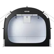 VEVOR Šotor za shranjevanje koles 1950x810x1730 mm Črn