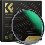 K&F 40.5MM Nano-X Black Mist Filter 1/8, HD, Waterproof, Anti Scratch, Green Coated