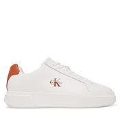 Superge Calvin Klein Chunky Cupsole Laceup Lth YM0YM01344 Bela