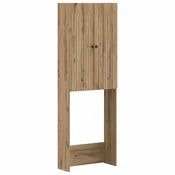 vidaXL Kabineta za stranišče ALKMAAR Artisan hrast 66 x 25,5 x 190 cm