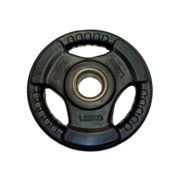Obtežilni disk, 31 mm, gumiran, 1,25 kg S-SPORT
