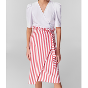 Womens Skirt Trendyol Wrap Poplin