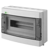Nadometna razdelilna omarica EP-LUX + 12 PV modulov 1500V DC 1000V AC IP65 z vodilnimi tirnicami