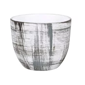 Prevleka za cvetlični lonec PURKY GRID keramika mat d13x11cm