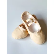 Plesalice Baletanke za balet, gimnastiku i ples, Krem