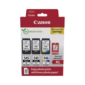 Komplet kartuš Canon 2x PG-545 XL in 1x CL-546 XL Photo Value Pack/Original