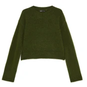 Cropp - Pulover - prašno zelena