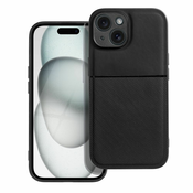 NOBLE Case iPhone15Plus crna