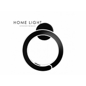 LUNA 260 ZIDNA LAMPA 24W 3000K CRNA