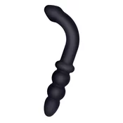 NMC Silicone Double Headed Plug 16.5cm Black