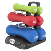GORILLA SPORTS Set neopren bucica sa stalkom 12 kg