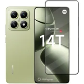 GS 3D kaljeno steklo za Xiaomi 14T / 14T Pro, črn okvir