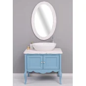 Casa Padrino country style bathroom set light blue/light gray - Country style bathroom furniture
