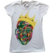 Notorious B.I.G. Crown White L Ženske Majica