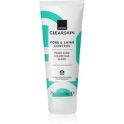 Avon Clearskin Pore & Shine Control čistilna maska z aktivnim ogljem 75 ml