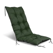AIO FACTORY Vrtni jastuk 50x50x80 cm za stolicu, vodootporni, zeleni