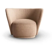 Casa Padrino luxury armchair brown 95 x 81 x H. 71 cm - Living room armchair - Hotel armchair - Living room furniture - Hotel furniture - Luxury furniture - Luxury furnishings