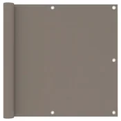 Vidaxl Balkonsko platno taupe 90x300 cm oksford blago