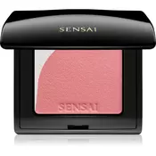 Sensai Blooming Blush Rdečilo za posvetlitev s čopičem odtenek 02 Blooming Peach 4 g