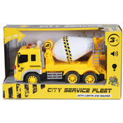 Dječja igračka Moni Toys - Kamion za beton s ljestvama, 1:16