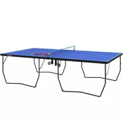 Homestar Namizni tenis miza zložljiva 274x1525x76 cm modra