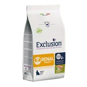 Exclusion Monoprotein Vet Diet Renal Phase II Cat suha hrana - svinjetina, grašak i riža 1,5 kg