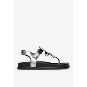 Sandali Badura LAVENDER-118103 Srebrna
