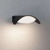 Paulmann LED zunanja stenska svetilka Mesana, antracit 24 cm aluminij IP44 - Sodobni