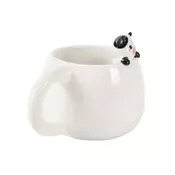 Šalica iTotal Cute animals Charm bijela kravica XL2568