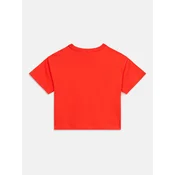 Calvin Klein Jeans Majica LVCKSJA16G Rdeča Boxy Fit
