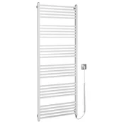 METRO-E Električni kopalniški radiator, raven, 600x1620 mm, 800 W, bel - Bela - 600x1620 mm - Sapho - METRO-E - 24 - Jeklo - Oblika H - Oblika H - 600 - 1620 - 800 - 14