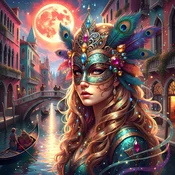 BlueBird - Puzzle Beneški karneval - 1 000 kosov