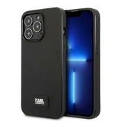 Karl Lagerfeld Ovitek Karl Lagerfeld Saffiano Plaque za iPhone 13 Pro/13 (6,1) - črn
