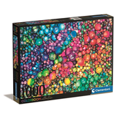 Clementoni - Puzzle Color Boom Marbles - 1 000 kosov