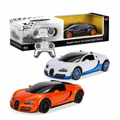 Rastar avto na daljinsko vodenje 1:24 Bugatti Grand Sport Vitesse sort.