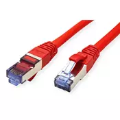 Secomp Value S/FTP Patch Cord Cat.6A Class EA red 0.3m