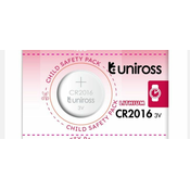 Uniross U5CR2016 Baterija gumb CR2016 litij U5CR2016 (1 kom)