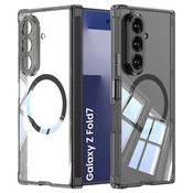 Overboard Magnetni ovitek GKK za Samsung Galaxy Z Fold7 5G - prozoren / črn