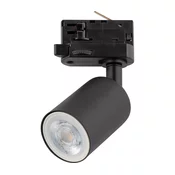 Spot svetiljka za trofazni šinski sistem TOP 1xGU10/10W/230V, crna