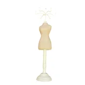 Držac za nakit Lutka Krem, 32 cm