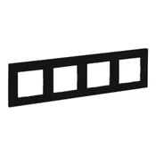 Legrand - Cetvorostruki okvir NILOE STEP, crni