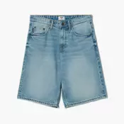 Cropp - Baggy teksas šorts - PLAVA