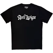 Avril Lavigne Logo Mono Black XL Košulja