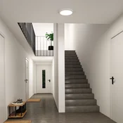 Paulmann LED-stropna svetilka Abia 2, O 30 cm, bela, CCT - Dnevna soba/jedilnica - Sodobni - Plastika
