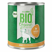 Varčno pakiranje zooplus Bio 12x800 g - Bio losos s špinačo (brez žit)