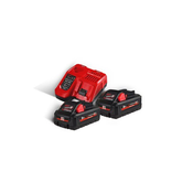 MILWAUKEE Set 2x akumulatorjev 3,0 Ah in polnilnik M18 HNRG-302