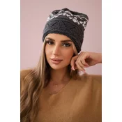 Kesi Womens cap Kira K374 dark gray