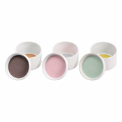 Porcelanast komplet za serviranje 3 ks o 9 cm Mono – Remember