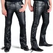 Moške hlače (jeans) WORNSTAR - Hellraiser Side Laced - Waxed Denim - WSP-HRKSLWX