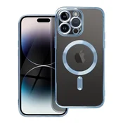 OEM Ohišje za iPhone 16 PRO Electro Mag Cover, združljivo z MagSafe, titanovo modro